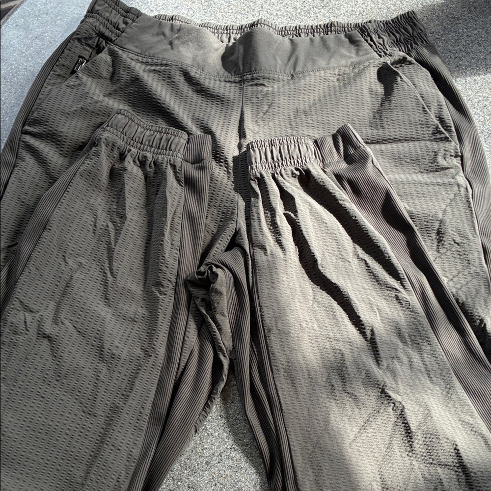 2 Pairs of Athleta Textured Brooklyn Joggers - Picture 5 of 5